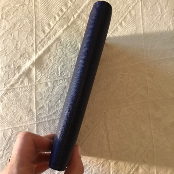 Navy Blue PVC Travel Wallet - Picture 5 of 7